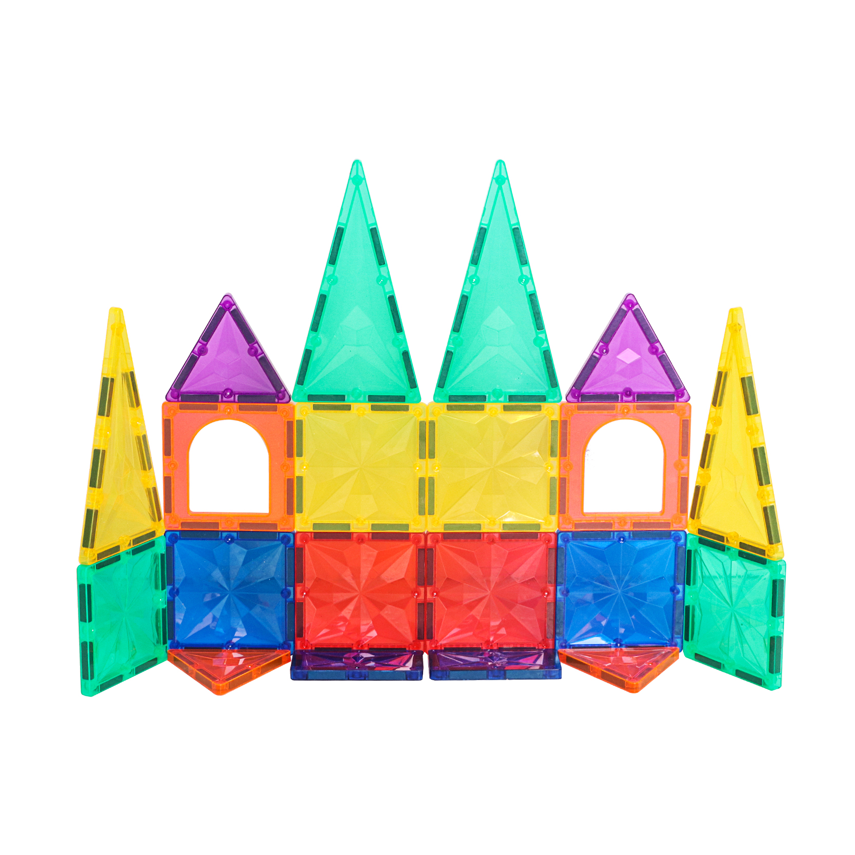 Zippi Magnetic Tiles - 20 Pieces - Tevo